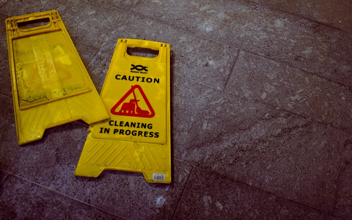 Yellow Caution Sign Yellow Caution Sign