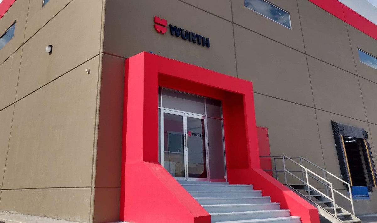 Wurth Mexico Building Entrance Wurth Mexico Building Entrance