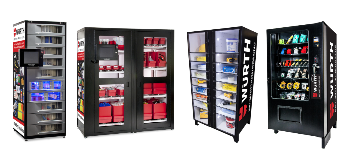 Industrial Vending Machines offered by Würth Industrial Vending Machines offered by Würth